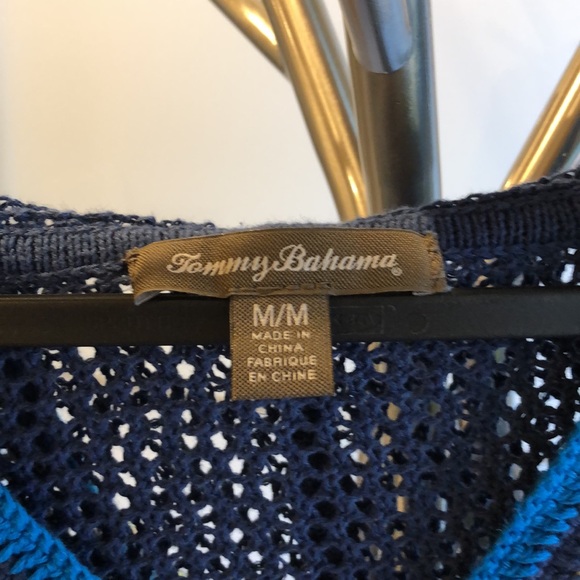 Tommy Bahama - crocheted hoodie, size M - Picture 2 of 4